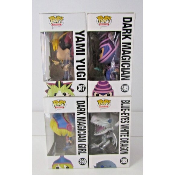 Yu-gi-oh Funko Pops Numbers 387, 389, 390, 595 Set Of 4 Vinyl Figures Exclusives - Picture 9 of 12